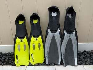 Set of 2 Body Glove Swim Fins - Surge & Snap Sets